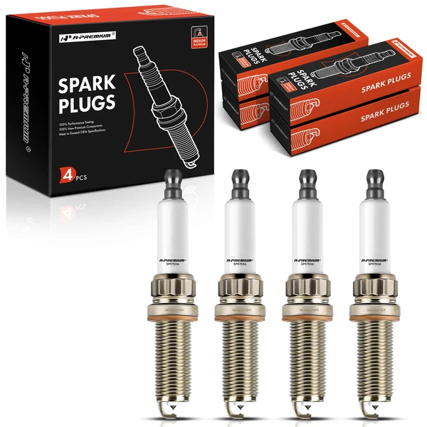 4 Pcs Iridium & Platinum Spark Plugs for 2013-2016 BMW 328i xDrive
