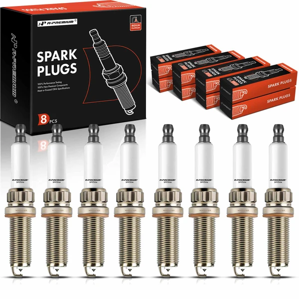 8 Pcs Iridium & Platinum Spark Plugs for 2013-2019 BMW 750i xDrive
