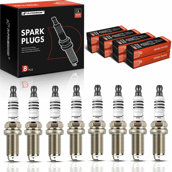 8 Pcs Iridium & Platinum Spark Plugs for 2005-2007 Dodge Dakota