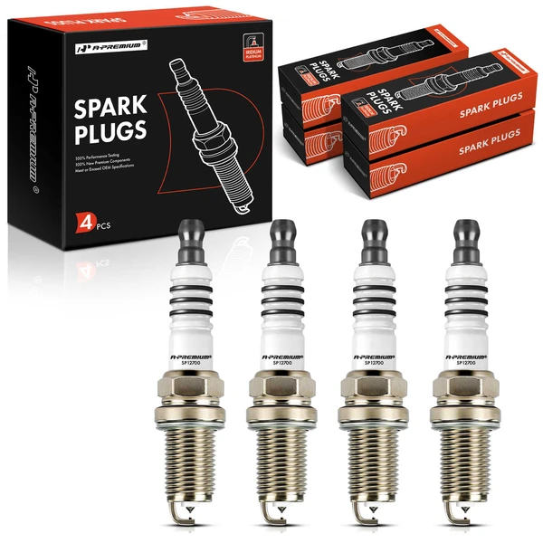 4 Pcs Iridium & Platinum Spark Plugs for 2010-2012 Subaru Outback