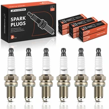6 Pcs Nickel Spark Plugs for 1999-2003 Saab 9-5