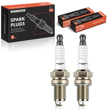 2 Pcs Nickel Spark Plugs for 1999-2003 Saab 9-5