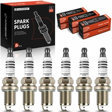 6 Pcs Iridium & Platinum Spark Plugs