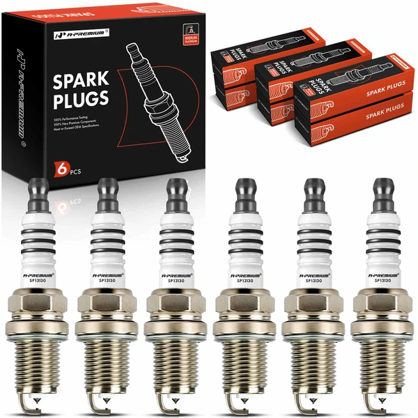 6 Pcs Iridium & Platinum Spark Plugs for 2004-2005 Dodge Stratus