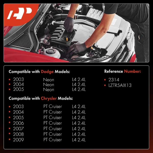 4 Pcs Iridium & Platinum Spark Plugs for Chrysler PT Cruiser 2003-2009 Dodge Neon