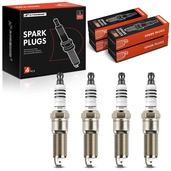 4 Pcs Iridium & Platinum Spark Plugs for 2003-2006 Jeep TJ