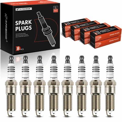 8 Pcs Iridium & Platinum Spark Plugs