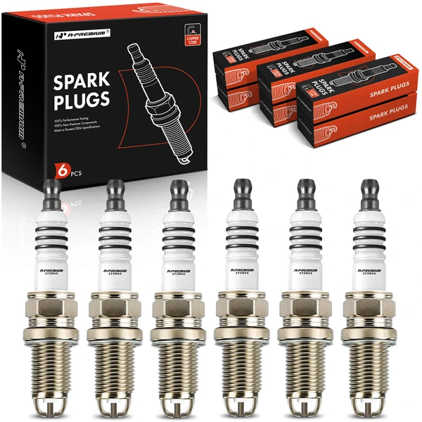 6 Pcs Nickel Spark Plugs for 2000 Toyota Sienna