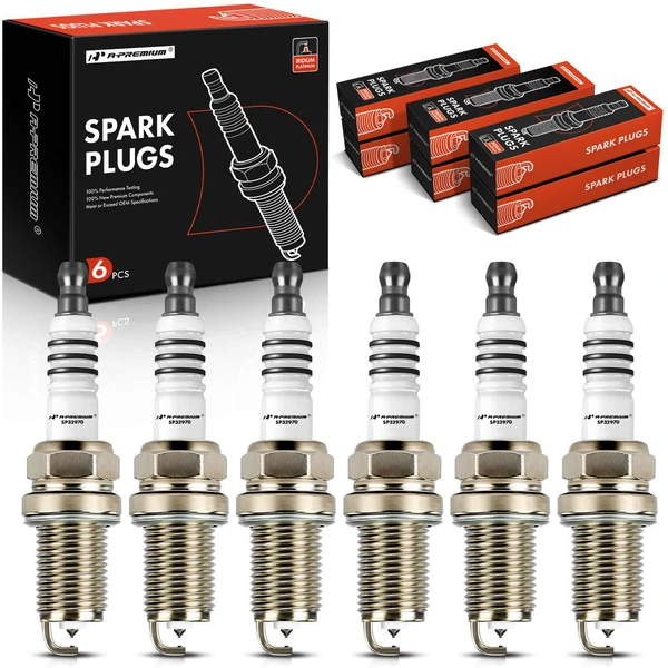 6 Pcs Iridium & Platinum Spark Plugs for 2004-2006 Lexus RX330