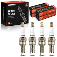 4 Pcs Iridium & Platinum Spark Plugs for 1997-2009 Suzuki GSX-R600