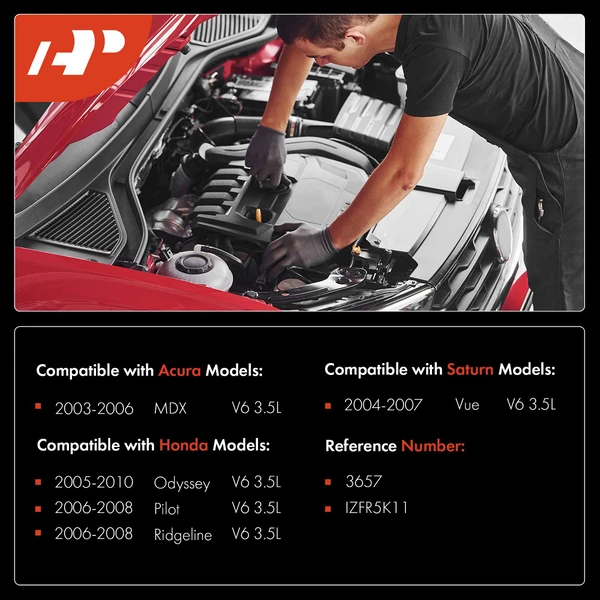 6 Pcs Iridium & Platinum Spark Plugs for Honda Odyssey Pilot Ridgeline Acura