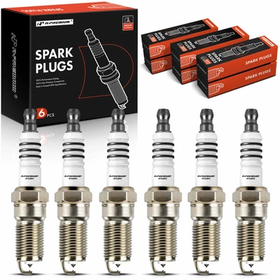 6 Pcs Iridium & Platinum Spark Plugs