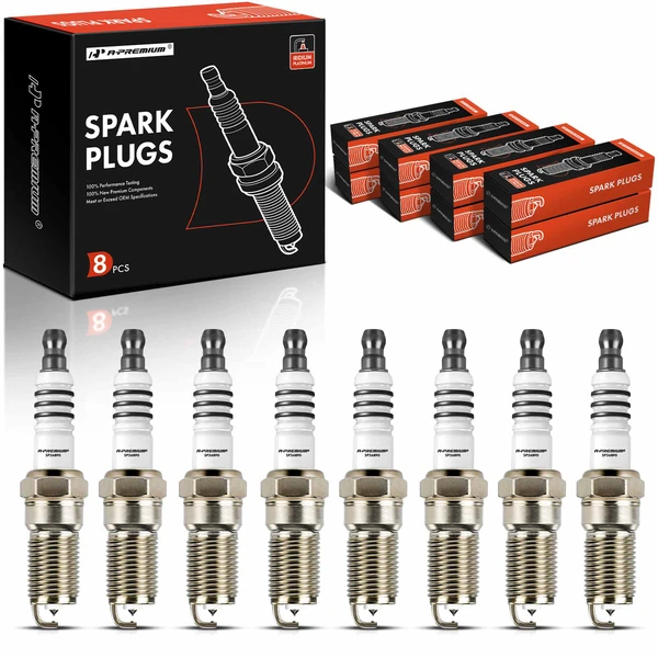 8 Pcs Iridium & Platinum Spark Plugs for 2006-2011 Mercury Grand Marquis