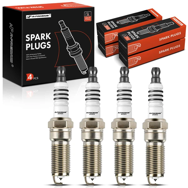 4 Pcs Iridium & Platinum Spark Plugs for 2007-2009 Mazda CX-7