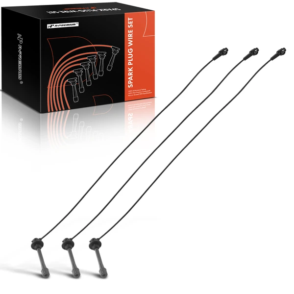 3 Pcs Spark Plug Wire Set for 1996-2001 Toyota Camry