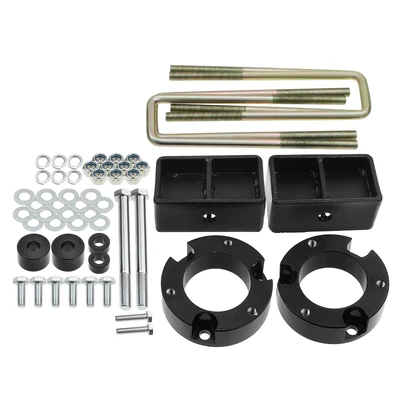 Front & Rear Leveling Lift Kit with Differential Drop