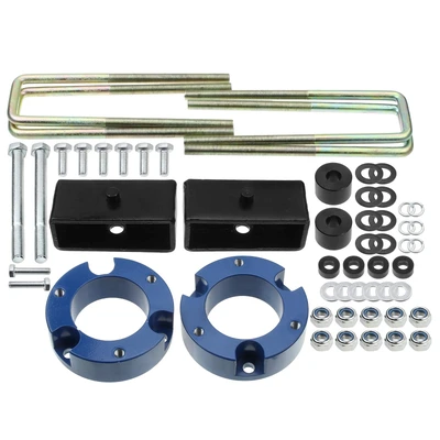 Front & Rear Leveling Lift Kit with Differential Drop