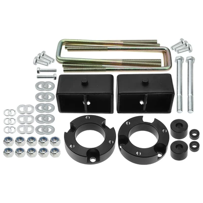 Front & Rear Leveling Lift Kit with Differential Drop
