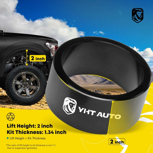 2-inch Front & Rear Leveling Lift Kit for Polaris RZR 570 Sportsman 500