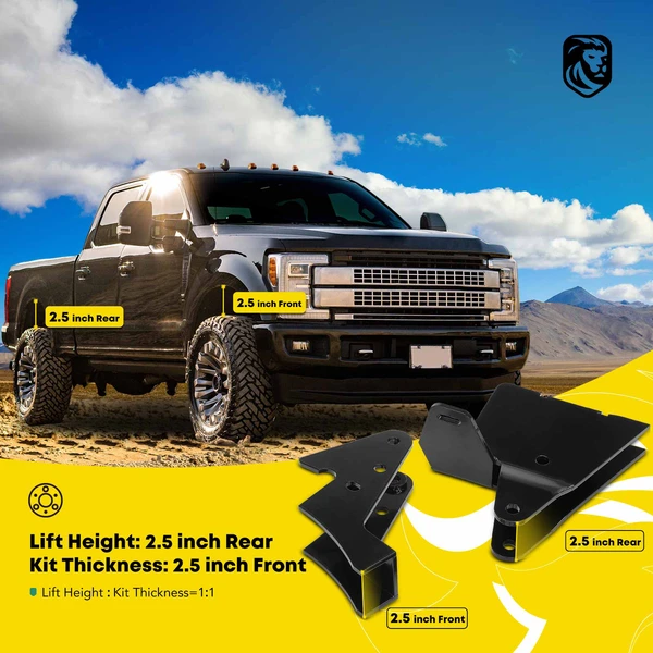 2.5-inch Front & Rear Lift Kit for Can-Am Commander 1000 2011-2017 800 UTV