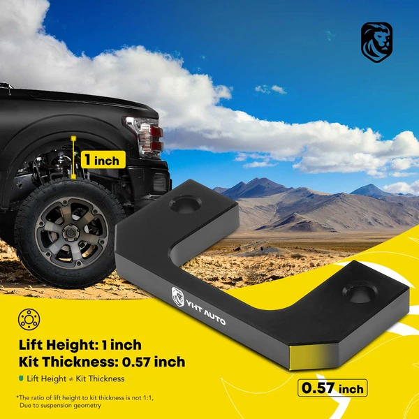 1-inch Front Leveling Lift Kit for 2007-2014 GMC Yukon XL 1500