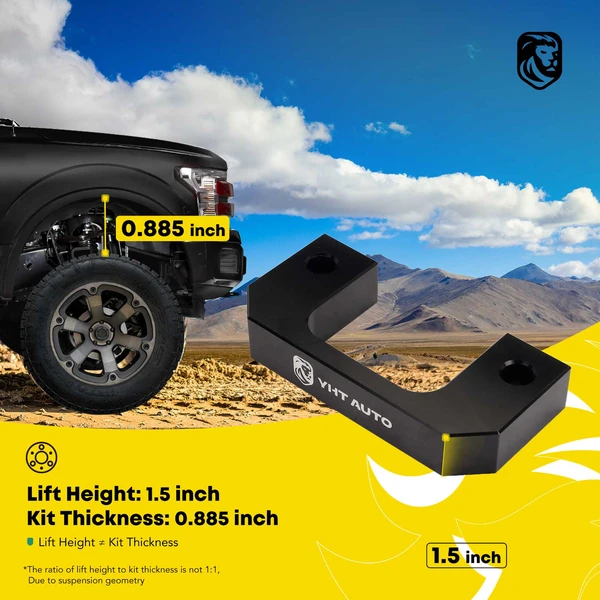 1.5-inch Front Leveling Lift Kit for 2019-2023 Chevrolet Suburban