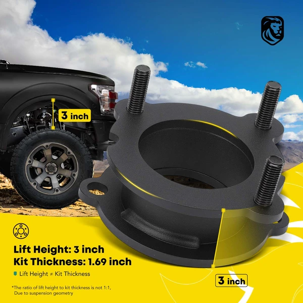 3 inches Front Leveling Lift Kit for Chevrolet Trailblazer GMC Envoy 2002-2009