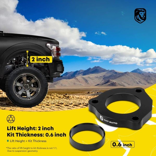 2 Inches Front Lift Spring Spacer Kit for 2015-2022 GMC Canyon