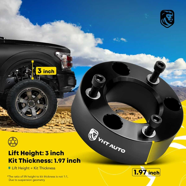 3-inch Front Leveling Lift Kit for 2004-2023 Ford F-150