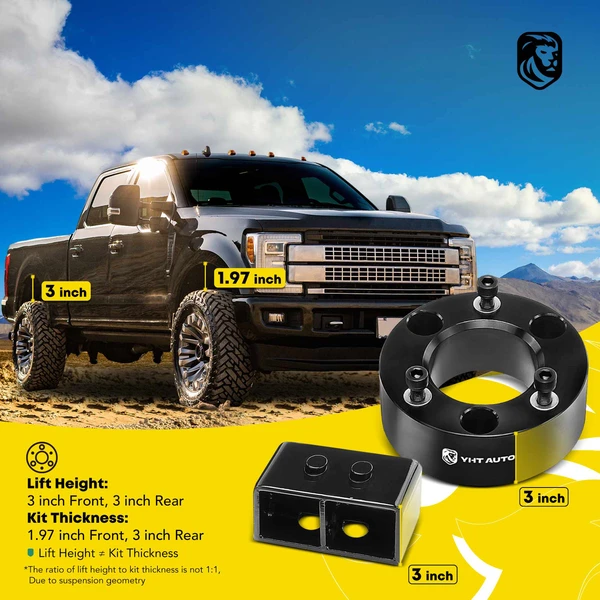 3-inch Front & 3-inch Rear Leveling Lift Kit for 2004-2020 Ford F-150