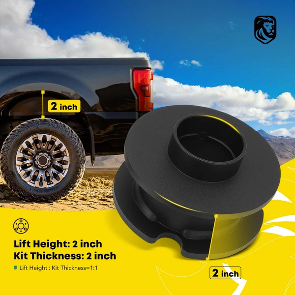 2 inches Rear Leveling Lift Kit with Hardware for 2011-2019 Ford Explorer