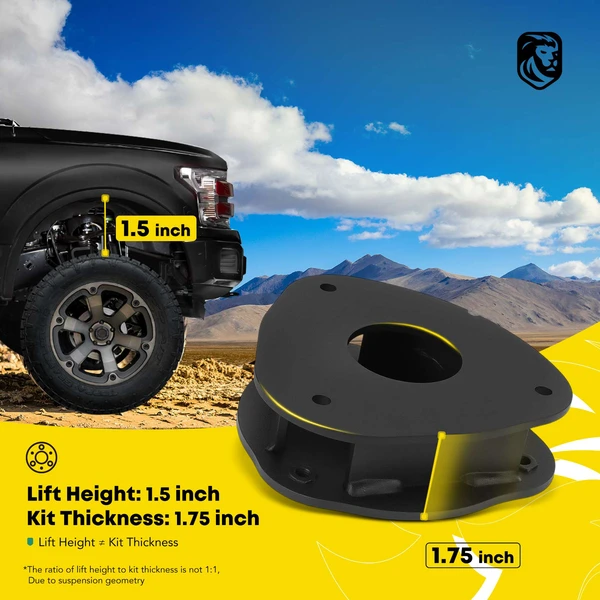 1.5 inches Front Leveling Lift Kit for 2021-2023 Ford Bronco Sport