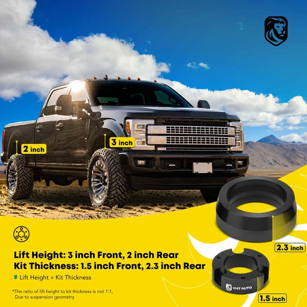 3 inches Front & 2 inches Rear Leveling Lift Kits for 2003-2022 Toyota 4Runner