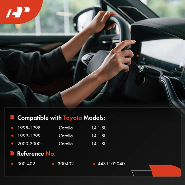 Power Steering Pump Pulley for Toyota Corolla 1998-2000 L4 1.8L