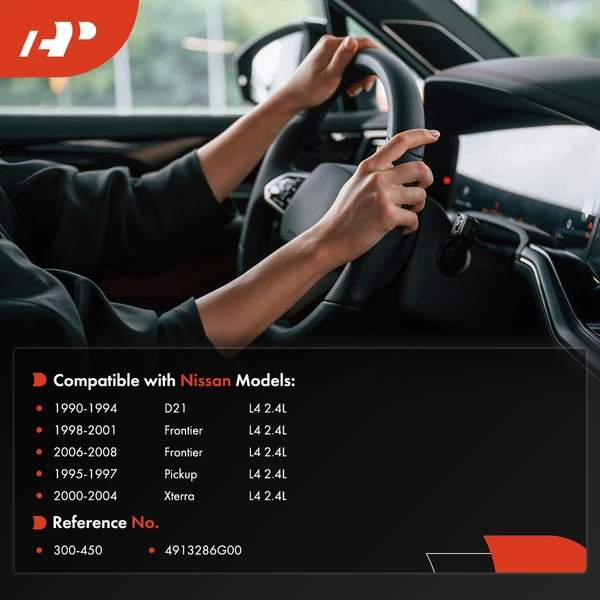 Power Steering Pump Pulley for Nissan Pickup 1995-1997 Xterra 2000-2004 Frontier