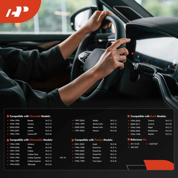 Power Steering Pump Pulley for Chevrolet Malibu Impala Buick Regal Olds Cutlass