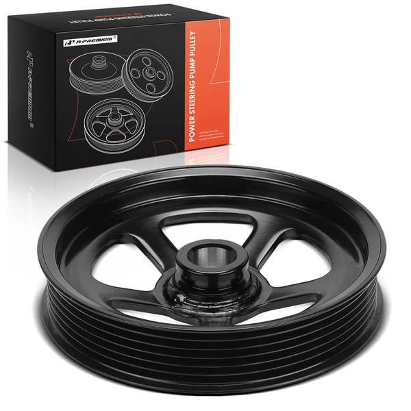 Power Steering Pump Pulley for Chevrolet Equinox GMC Acadia Buick Enclave Saturn