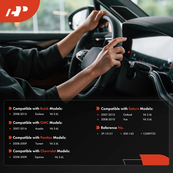 Power Steering Pump Pulley for Chevrolet Equinox GMC Acadia Buick Enclave Saturn