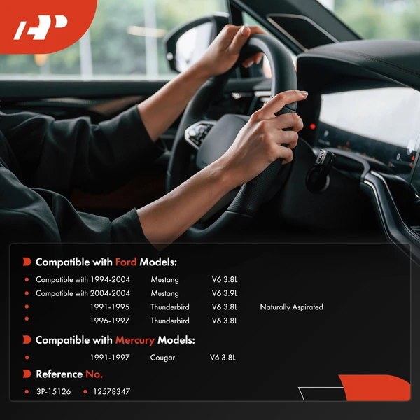 Power Steering Pump Pulley for Ford Mustang 1994-2004 Thunderbird Mercury Cougar