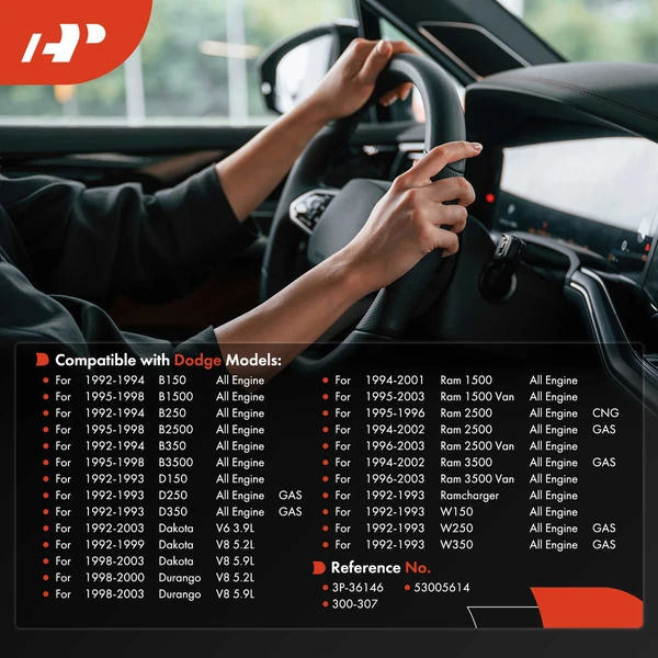 Power Steering Pump Pulley for Dodge Dakota Durango Ram 1500 B150 B250 D250 W150