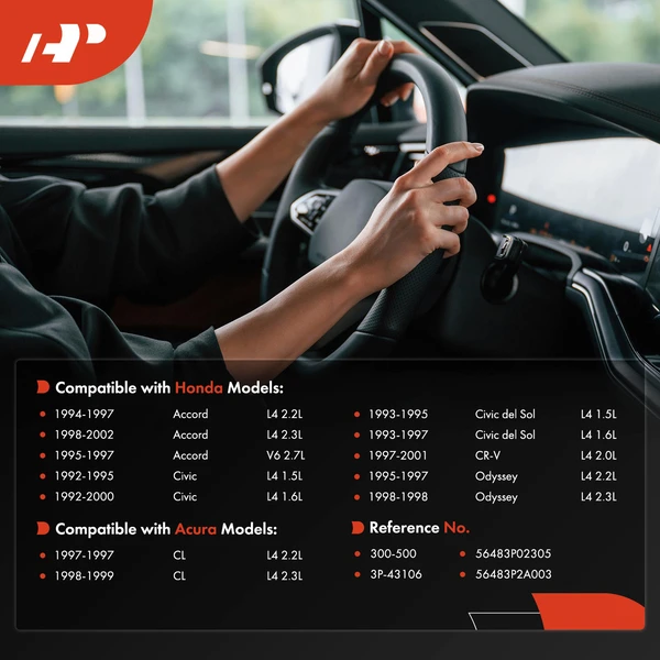 Power Steering Pump Pulley for Honda Accord Civic del Sol CR-V Odyssey Acura CL