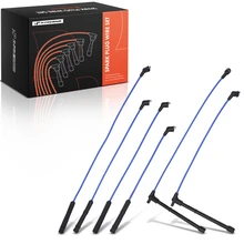 6 Pcs Blue Spark Plug Wire Set for 1999-2004 Nissan Frontier