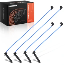 4 Pcs Blue Spark Plug Wire Set for 2005-2011 Subaru Impreza