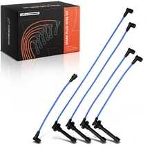 5 Pcs Blue Spark Plug Wire Set for 1998-2002 Honda Accord