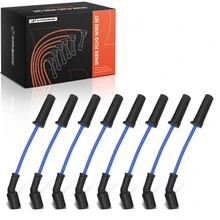 8 Pcs Blue Spark Plug Wire Set for 2000-2006 GMC Yukon XL 1500