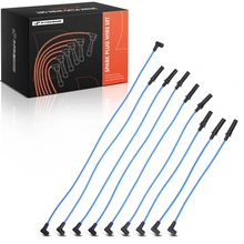 9 Pcs Blue Spark Plug Wire Set for 1994-2003 Dodge Ram 1500