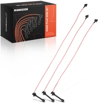 3 Pcs Red Spark Plug Wire Set for 1995-2004 Toyota Tacoma