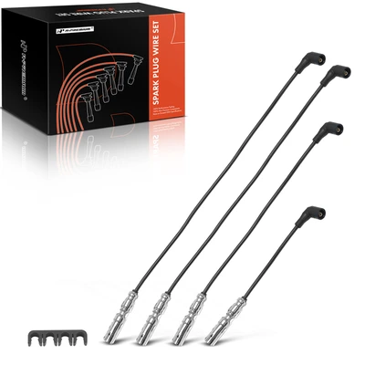 4 Pcs Spark Plug Wire Sets