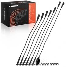 7 Pcs Spark Plug Wire Set for 1982-1987 BMW 528e