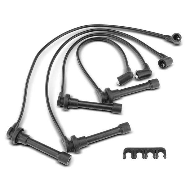 4 Pcs Spark Plug Wire Set for 1993-1995 Honda Civic del Sol